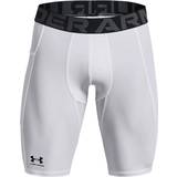 Under Armour Elastane/Lycra/Spandex Shorts Under Armour HeatGear Long Shorts Men - White/Black
