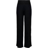 Only Women Trousers Only Wide Fitted Trousers - Black