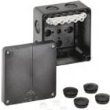 Spelsberg 49140601 Joint box (L x W x H) 110 x 110 x 67 mm Black IP65 1 pc(s)