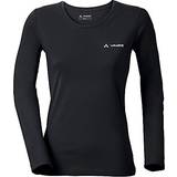 Vaude Women's Brand Longsleeve T-shirt - Black