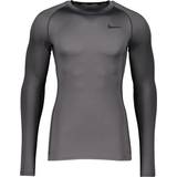 Nike Pro Dri-Fit Long-Sleeved Top Men - Iron Gray/Black