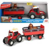 Lights Tractors Dickie Toys Happy Massey Ferguson Animal Trailer