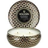 Voluspa Burning Woods 3 Wick Tin Scented Candle 340g