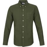 Unisex Shirts Colorful Standard Organic Button Down Shirt Unisex - Seaweed Green