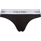 Elastane/Lycra/Spandex Knickers Calvin Klein Modern Cotton Bikini Brief - Black