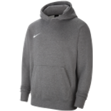 Grey Children's Clothing Nike Youth Park 20 Hoodie - Charcoal Heather/White