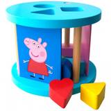 Barbo Toys Peppa Pig Wooden Sorting Box, Improves Sensory Skills & Early Development, Toy for 1 Year Olds, Officially Licensed by Peppa Pig