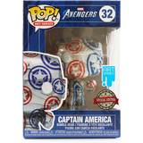 Funko Pop! Art Series: Marvel Avengers Captain America (Special Edition)