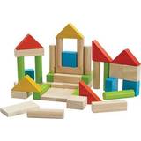 Plastic Wooden Blocks Plantoys Plan Toys Set of 40 colored blocks, Universal Plan Toys