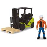 Dickie Toys Commercial Vehicles Dickie Toys Clark Forklift Clark S25 Forklift Truck Free Run