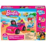 Mega Bloks Construction Kits Mega Bloks Mega Construx Barbie Convertible Beach Adventure GWR79, Building Toys for Kids