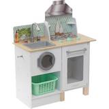 Kidkraft Doll Houses Toys Kidkraft Whisk & Wash 2 in 1 Kitchen & Laundry Room