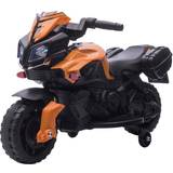 Sound Electric Ride-on Bikes Homcom Kids Motorcycle Ride On Toy 6V, Orange