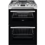 Gas double oven and grill Zanussi ZCG63260XE Stainless Steel