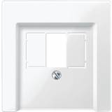 Merten Cover TAE socket System M, 1-M, M-Smart, M-Plan, M-Creativ Polar white glossy 296019