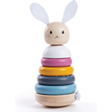 Stacking Toys Bigjigs 100% FSCÂ Certified Rabbit Stacking Rings