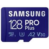 Micro sd card 128gb Memory Cards & USB Flash Drives Samsung Pro Plus 2021 microSDXC Class 10 UHS-I U3 V30 A2 128GB