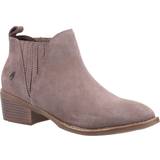Pink Boots Hush Puppies Isobel Ankle Boots - Taupe