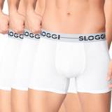 Sloggi Men's Underwear Sloggi Men Go Shorty 3-pack - White