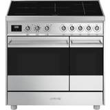 Electric Ovens - Two Ovens Cookers Smeg C92IMX9 Stainless Steel