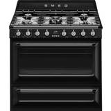 Smeg Dual Fuel Ovens Cookers Smeg TR90BL9 Black