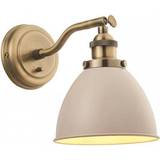 Built-In Switch Wall Lights Endon Lighting Franklin Wall light