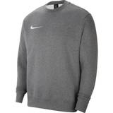 Grey Sweatshirts Children's Clothing Nike Youth Park 20 Crewneck - Charcoal Heather/White (CW6904-071)