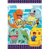 Gift Bags Pokémon Pack of Six Pokemon Party Bags