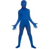 Wicked Costumes Kids Unisex Blue Skinz X-Large Fancy Dress Costume
