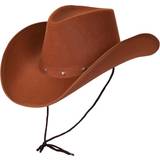 Wild West Headgear Wicked Costumes Adult Texan Cowboy Hat Light Brown