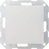 Electrical Installation Materials on sale Gira System 55 Blind cover plate with support ring pure white matt