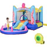 Water Sports on sale Outsunny Kids Octopuses Garden Bouncy Castle