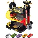 Cheap Toy Garage Teamsterz 3 Level Tower Garage 5 Cars