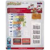 Klein Crafts Klein Theo 9316 Accessory set for scanner registers I incl. play money, bank card and EAN codes I Toys for children aged 3 and over
