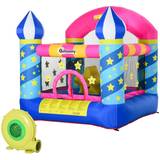 Outdoor Toys Outsunny Kids Magic Bouncy Castle