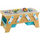 Wooden Toys Activity Tables Kidkraft Building Bricks Play N Store Table