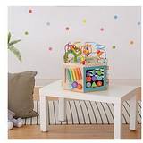Teamson Kids Preschool Play Lab Large Wooden Activity Learning 7-Side Cube