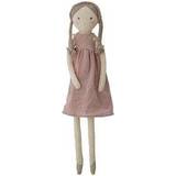 Bloomingville Dolls & Doll Houses Bloomingville Lilly soft toy doll cotton pink