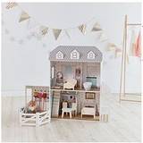 Doll Houses - Wooden Toys Dolls & Doll Houses Teamson Kids Olivia'S Little World Dreamland Farm House 12" Doll House White Grey
