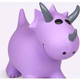 Plastic Hoppers Happy Hopperz Purple Triceratops