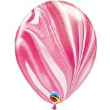 Qualatex Latex Ballons Superagate Red/White 25-pack