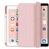 Tech-Protect SC Pen Magnetic Case Compatible with iPad Air 4 2020, Ultra Thin Cover with Stand Function Auto Sleep/Wake Up Protective Case, Pink