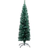 vidaXL Slim without Flocked Snow Christmas Tree 150cm