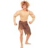 Stone Age Fancy Dresses Fancy Dress Widmann Caveman with Muscles Costume