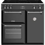 90cm - Electric Ovens Induction Cookers Stoves S900EIBK Anthracite, Black, Grey
