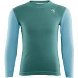 Base Layer Top - Boys Aclima Kid's Warmwool Crew Neck - North Atlantic/Reefwaters (101741-301)