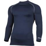 Rhino Thermal Underwear Long Sleeve Base Layer Vest Top Men - Navy