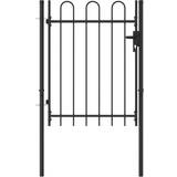 VidaXL Gates vidaXL Fence Gate Single Door with Arched Top 100x170cm