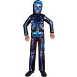 Amscan Sustainable Kids Neon Skeleton Halloween Costume