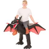 Morphe Inflatable Ride on Black Dragon